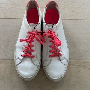 COMMON PROJECTS Retro Low Top Sneaker White/Pink 43